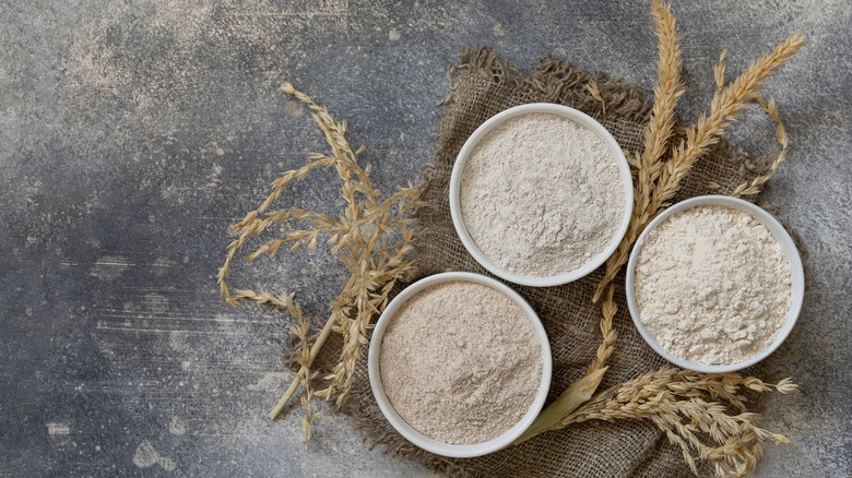 types of wheat flour