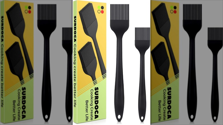 Product image of the SURDOCA silicone basting brushes