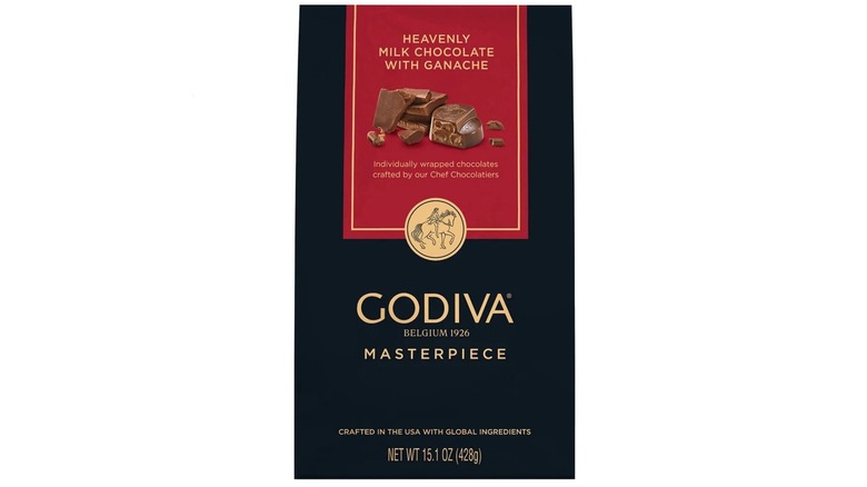 Godiva Masterpiece on white background