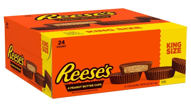 Reese's box on white background
