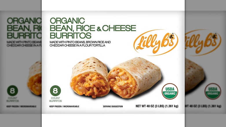 Lilly B's burritos box