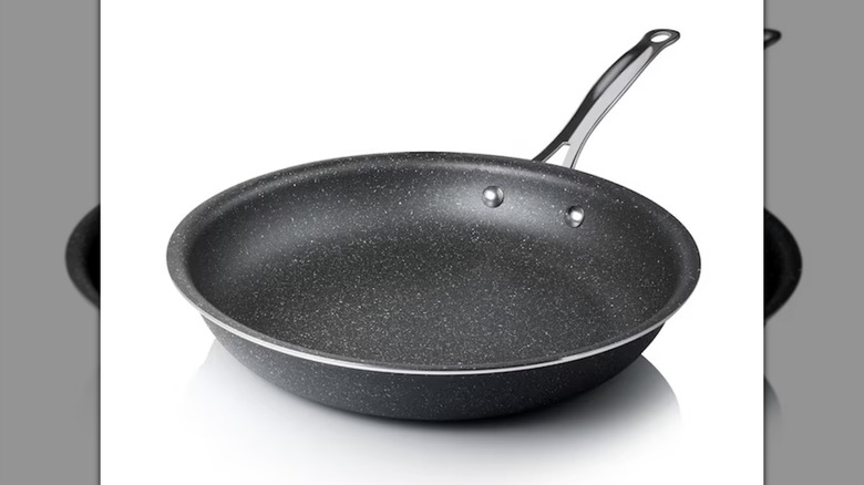 GraniteStone Diamond Aluminum Cooking Pan on a white background