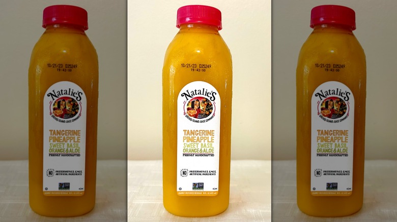 Tangerine Pineapple Aloe Juice