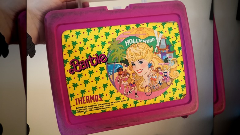 vintage Barbie lunchbox from 1988