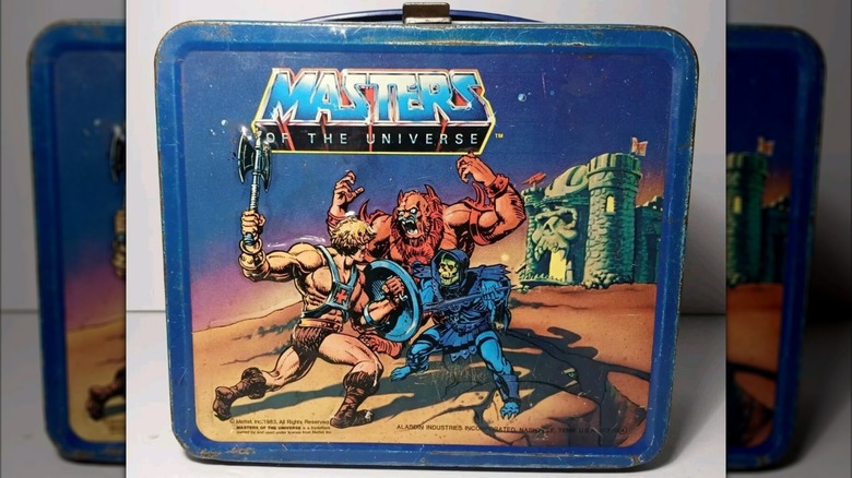 vintage 1983 Masters of the Universe lunchbox
