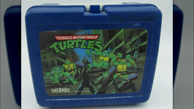 vintage Teenage Mutant Ninja Turtles lunchbox