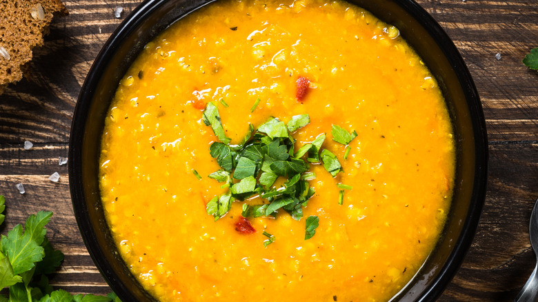 lentil puree