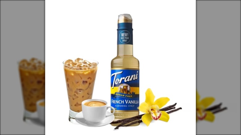 Torani french vanilla coffee syrup