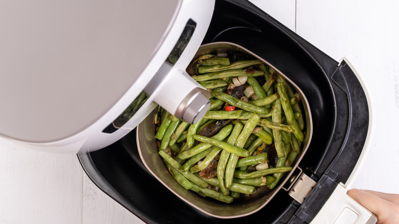 green beans in air fryer