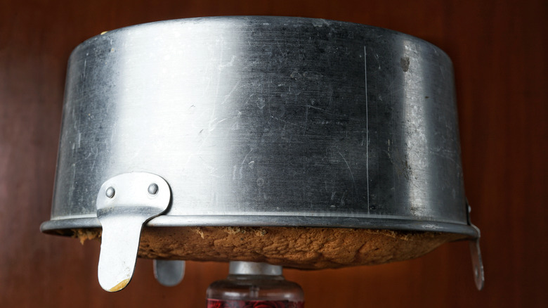 Upside down angel food cake