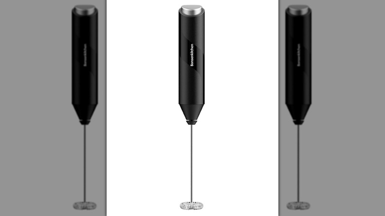A Bonsenkitchen Milk Frother on a white background