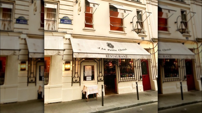 Exterior at A La Petite Chaise