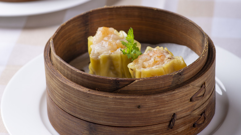 siu mai in basket