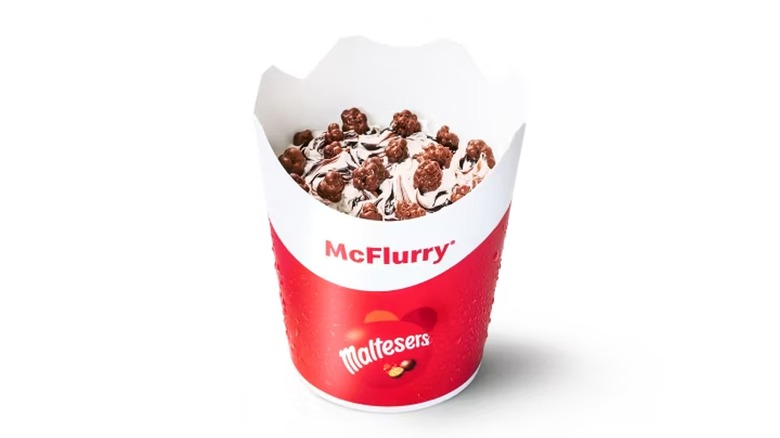 A McFlurry with Malteser pieces