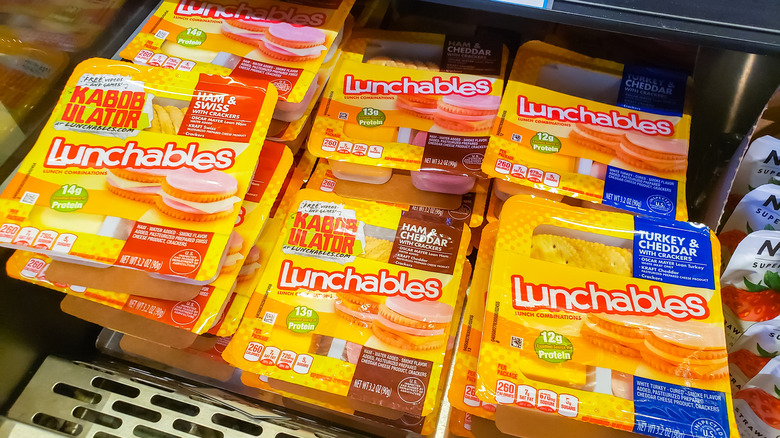 Lunchables at grocery store