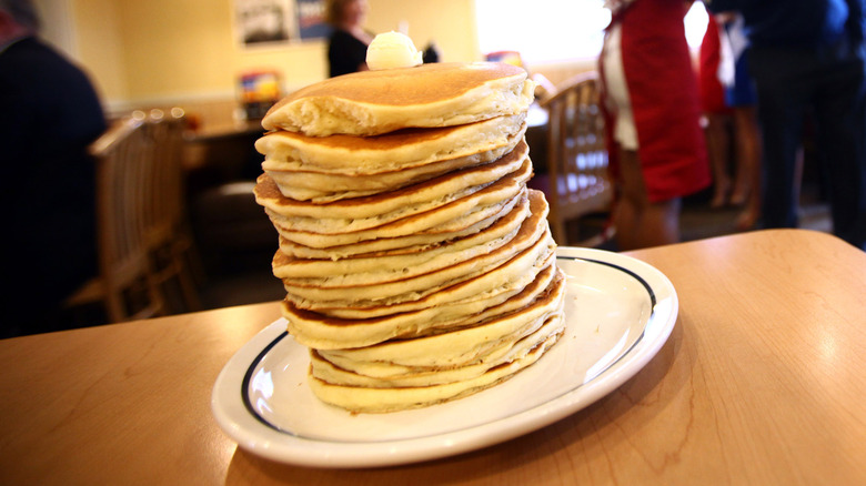 Stack of IHOP pancakes