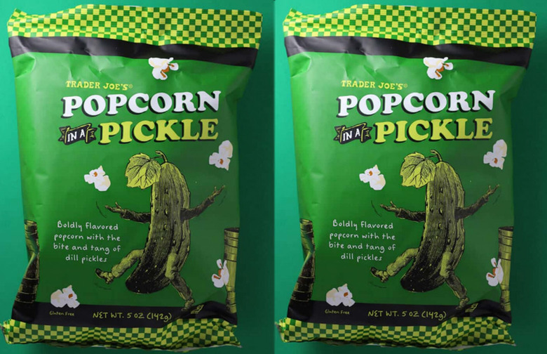 Trader Joe's Popcorn in a Pickle
