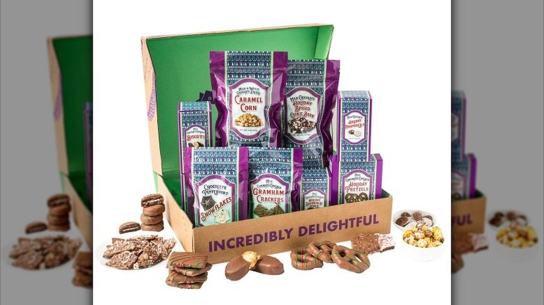 Sugam Plum variety box on white background