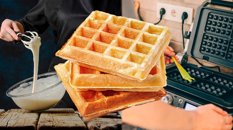Cómo hacer waffles (con imágenes) - wikiHow