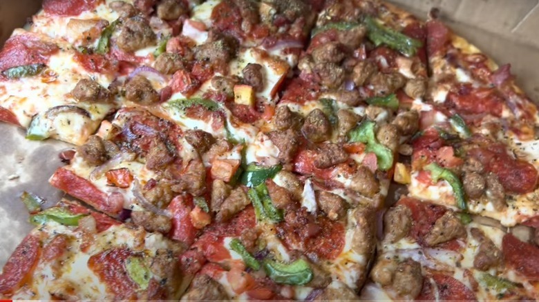 The Edge Pizza in box