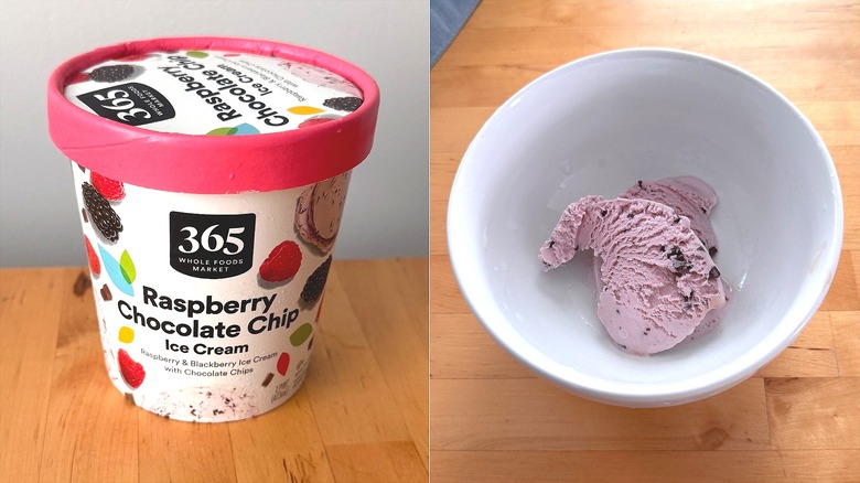 365's Raspberry Chocolate Chip from Whole Foods