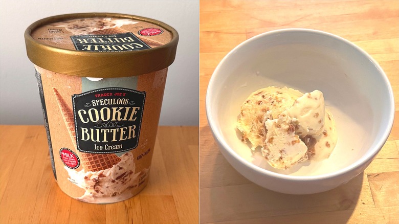 Trader Joe's Speculoos Cookie Butter ice cream