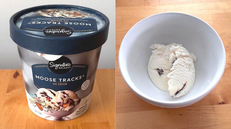Signature Select's Moose Tracks ice cream
