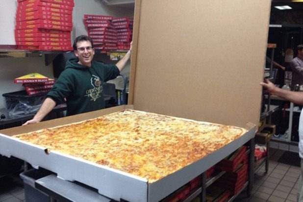 13) Largest Commercial Pizza