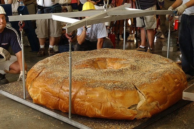 16) Largest Bagel
