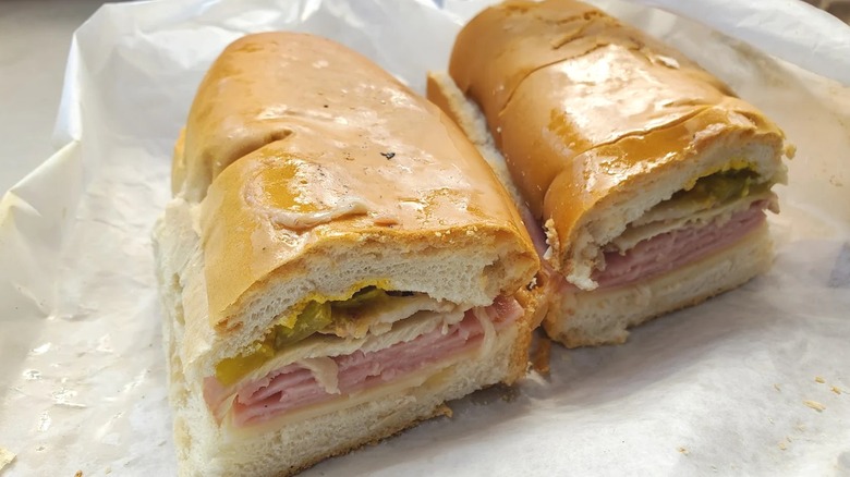 Cuban sandwich from Mary's Cafe & Laundry