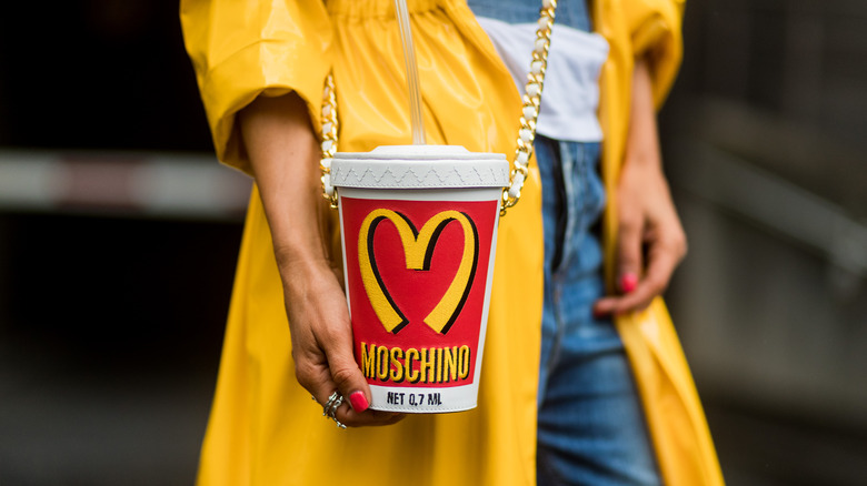 Moschino x McDonald's bag