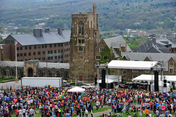 Cornell University Slope Day
