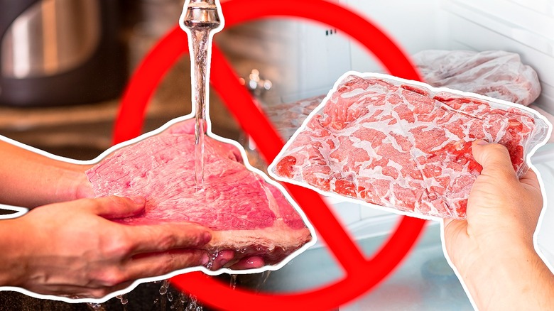 things you shouldn't do with meat