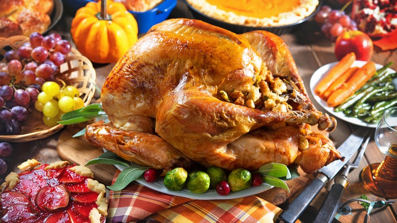 turkey with stuffing