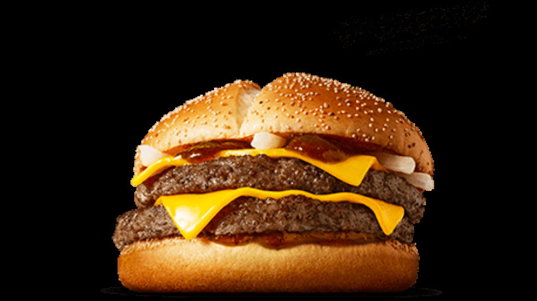 McDonald's Double beef burger