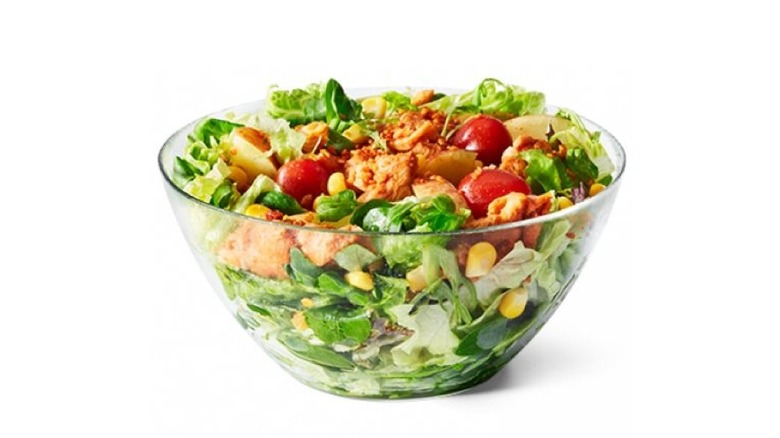 McDonald's Chicken and tomato salad