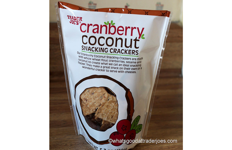 Snacks: Trader Joe's Cranberry Coconut Snacking Crackers