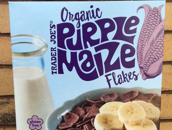 Cereal: Organic Purple Maize Flakes 