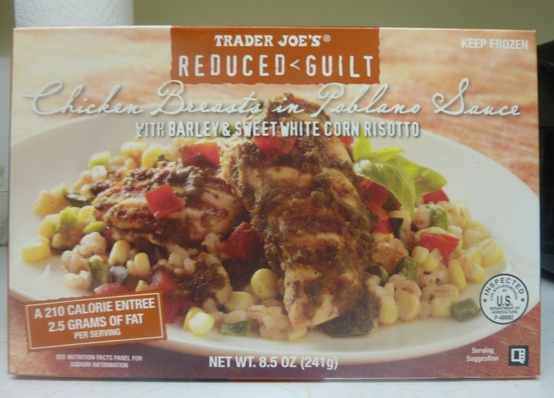 Frozen Food: Chicken Breast in Poblano Sauce 