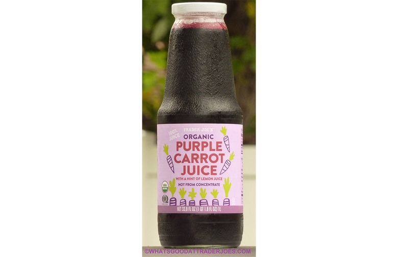 Organic Juice: Trader Joe's Organic Purple Carrot Juice