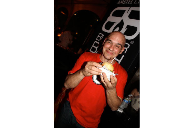 Iron Chef Michael Symon defends his title.