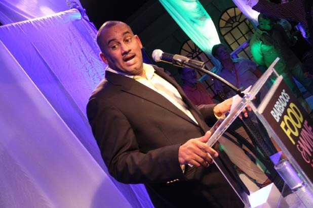 Barbados' Minister of Tourism Richard Sealy