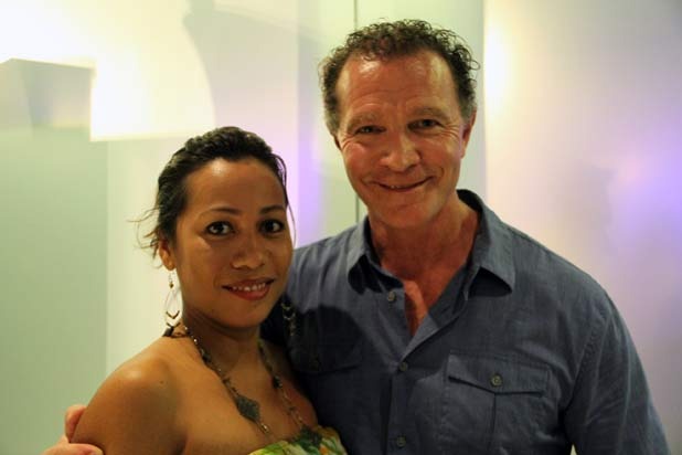 Chef Mark McEwan Poses with Festival Attendee