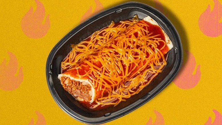 Taco Bell Enchirito in bowl