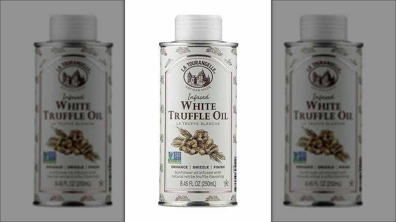 Bottle of La Tourangelle White Truffle Infused Oil
