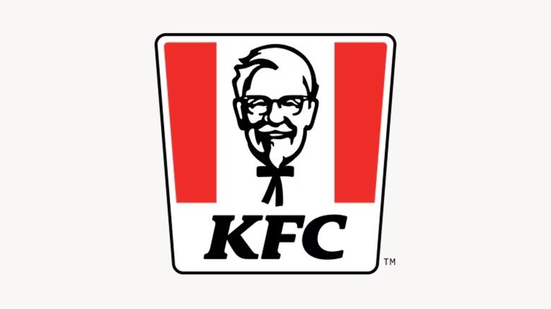 KFC logo on white background