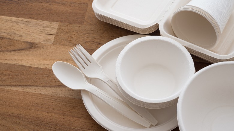 disposable dinnerware