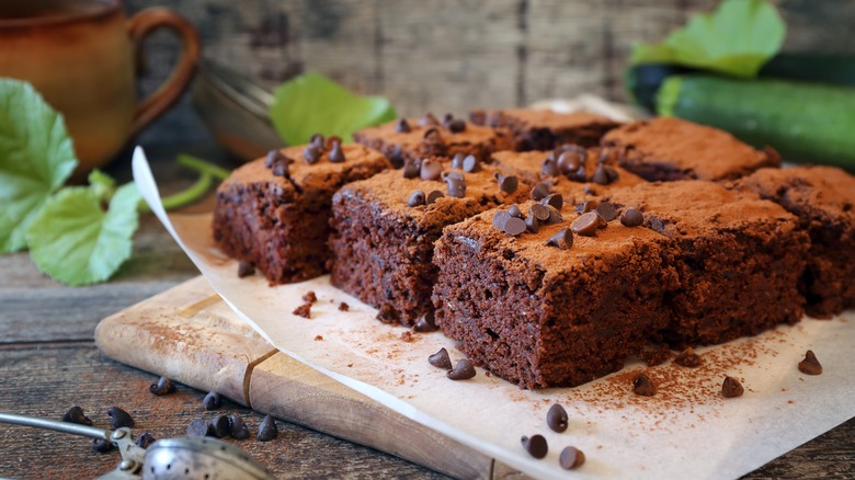 Chocolate zucchini cake