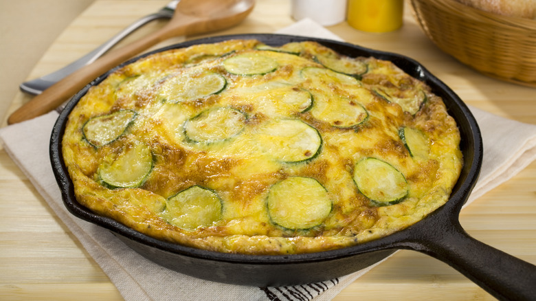Zucchini frittata