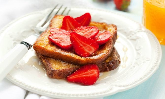 Cake Batter French Toast